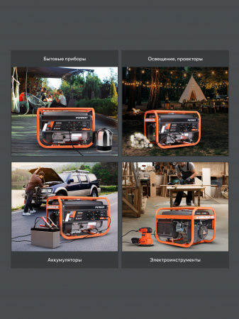 Бензиновый генератор PATRIOT GRS 3800